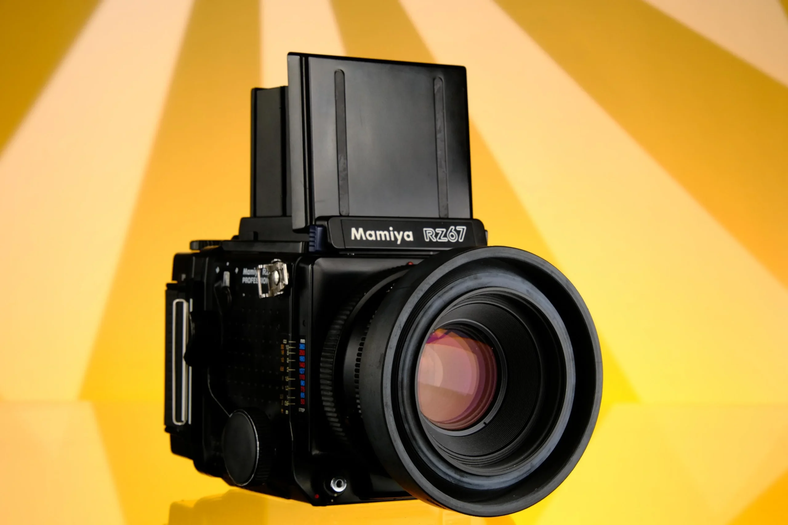 Mamiya RZ67 Professional 6x7 SLR Camera + 110mm f/2.8 Lens, Waist Level Finder