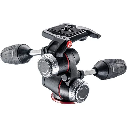 Manfrotto XPRO 3-Way Geared Pan & Tilt Head with 200-PL-14 Quick Release Plate
