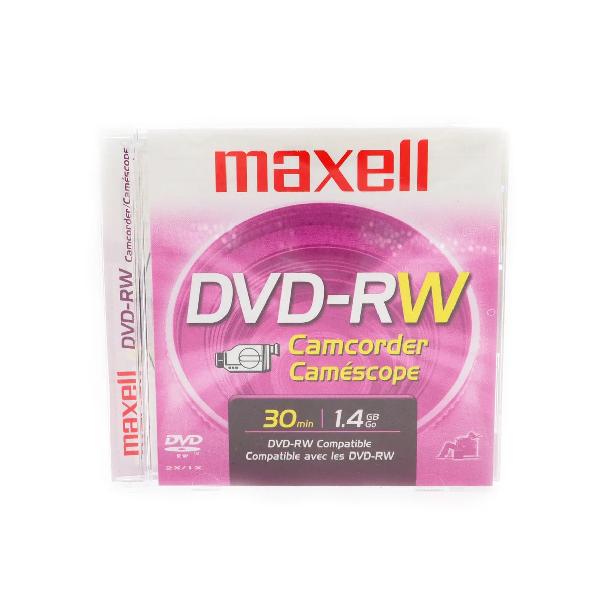 Maxell DVD-RW Camcorder - 30 mins | 1.4 GBGo