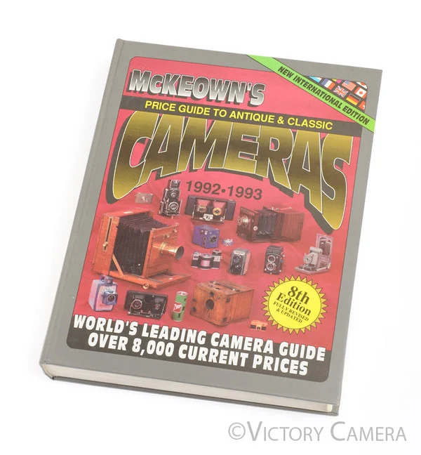 McKeown's Price Guide to Antique and Classic Cameras 8th Edition Hardcover Book [EXC]