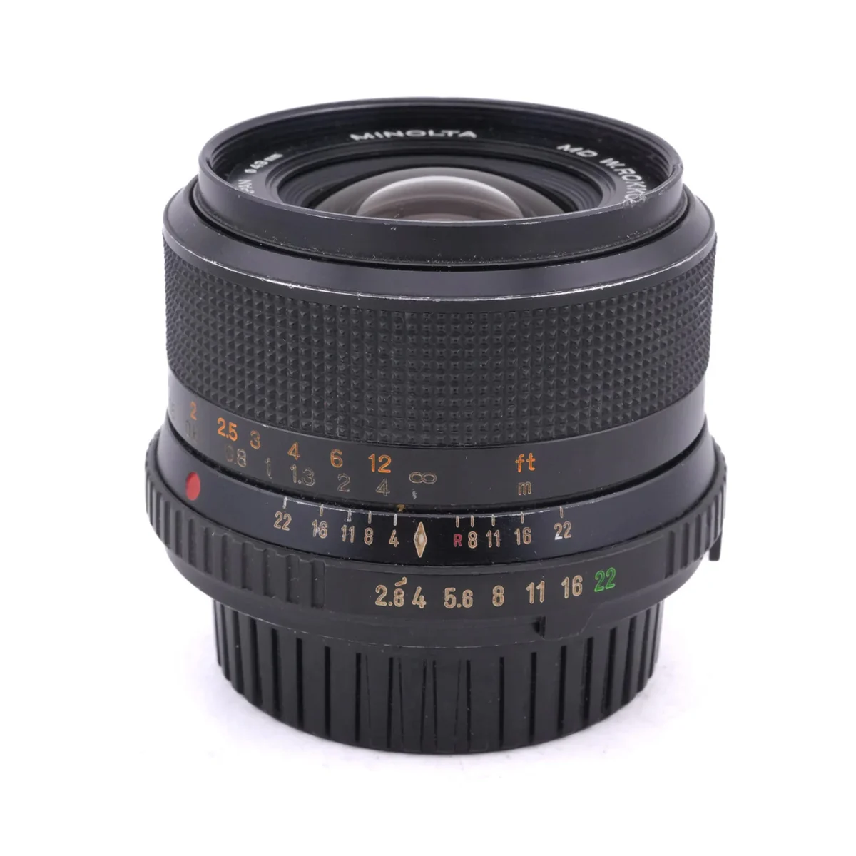 Minolta 28mm f2.8 MD W.Rokkor Lens