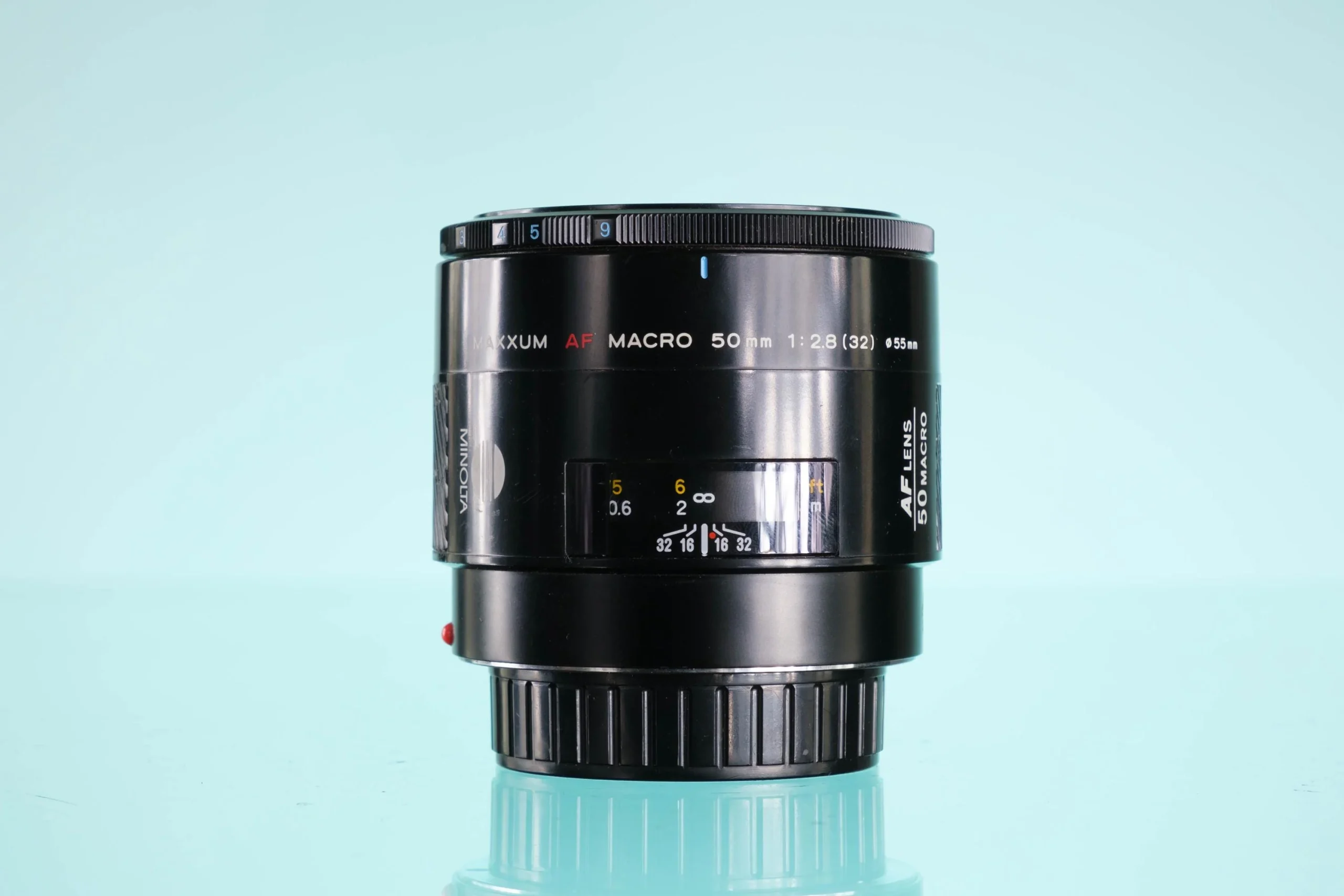 Minolta 50mm f/2.8 Maxxum Sony Alpha Mount Macro Lens
