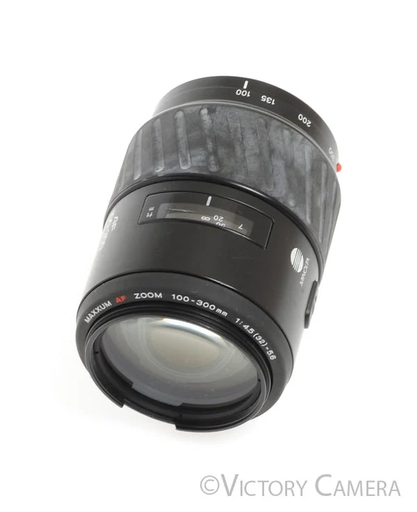 Minolta Maxxum (Sony A) 100-300mm f4.5-5.6 AF Telephoto Zoom Lens[BAR]
