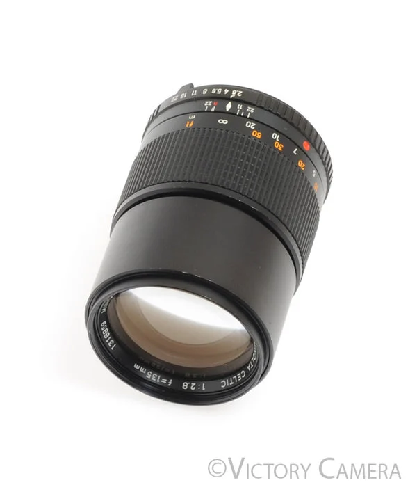 Minolta MC Celtic 135mm f2.8 Telephoto Portrait Prime Lens[EXC+]