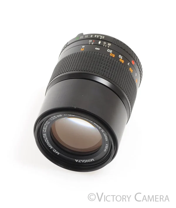 Minolta MC Celtic 135mm f3.5 MD Telephoto Lens[EXC+]