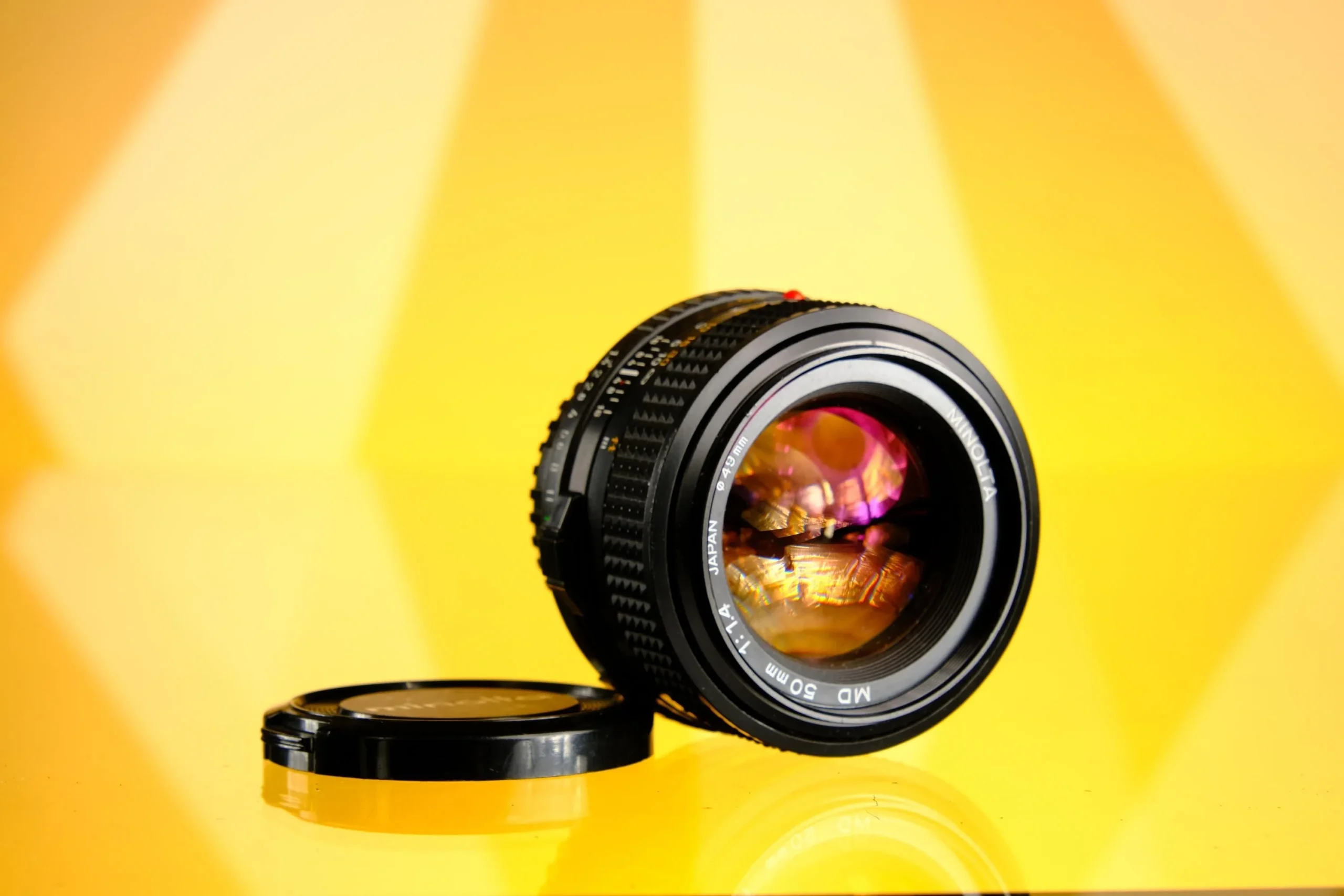 Minolta MD 50mm f/1.4 MD Mount 3rd Gen Late Model Prime Lens