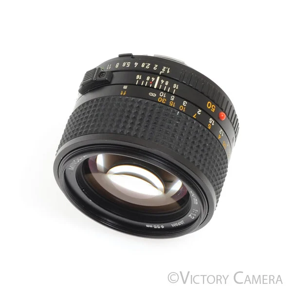 Minolta MD 50mm f1.2 FAST Manual Focus Prime Lens [EXC+]