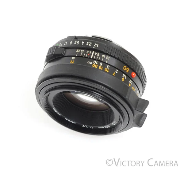 Minolta MD 50mm f1.7 Manual Focus Prime Lens -Focus Ring Upgrade- [EXC]