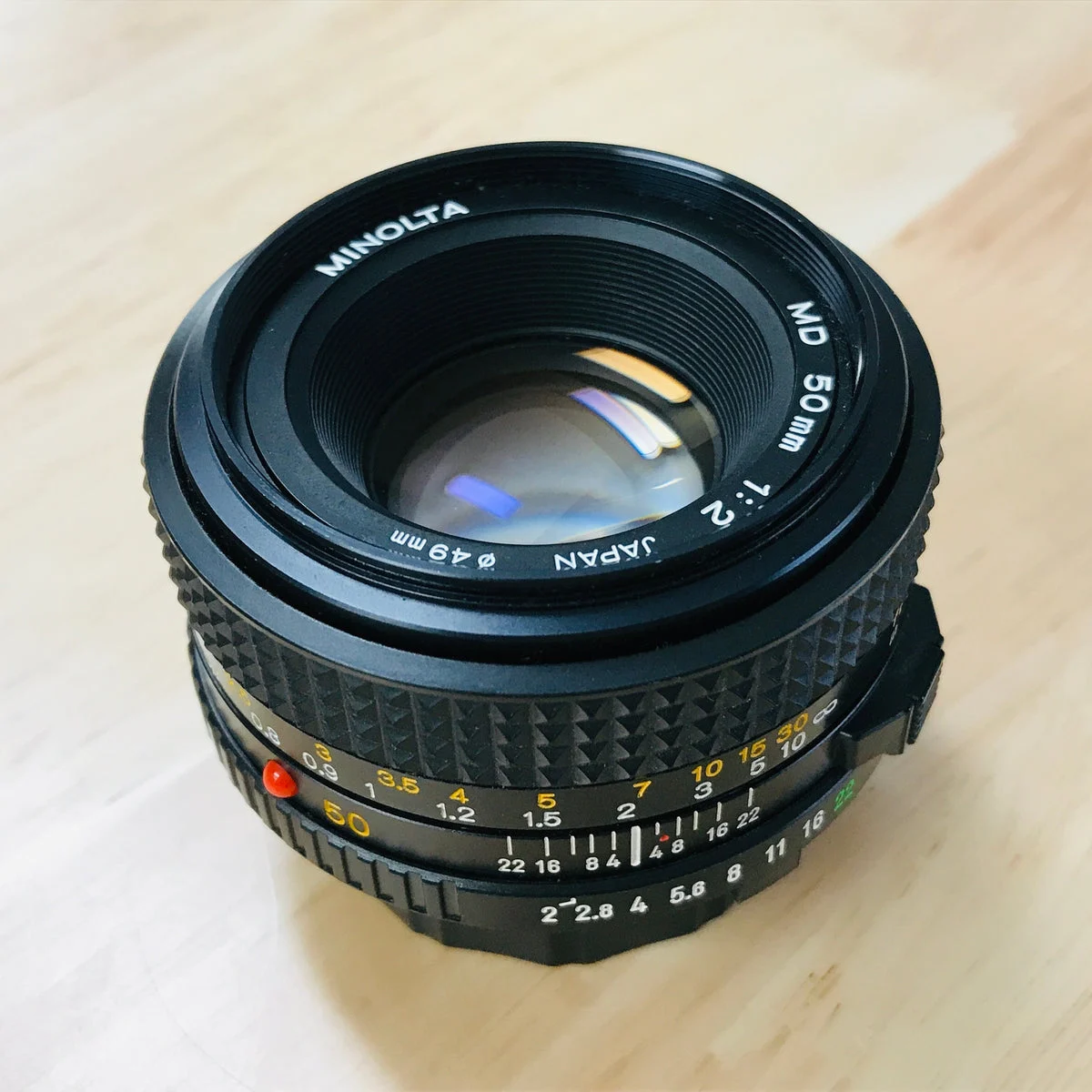 Minolta MD 50mm F2.0
