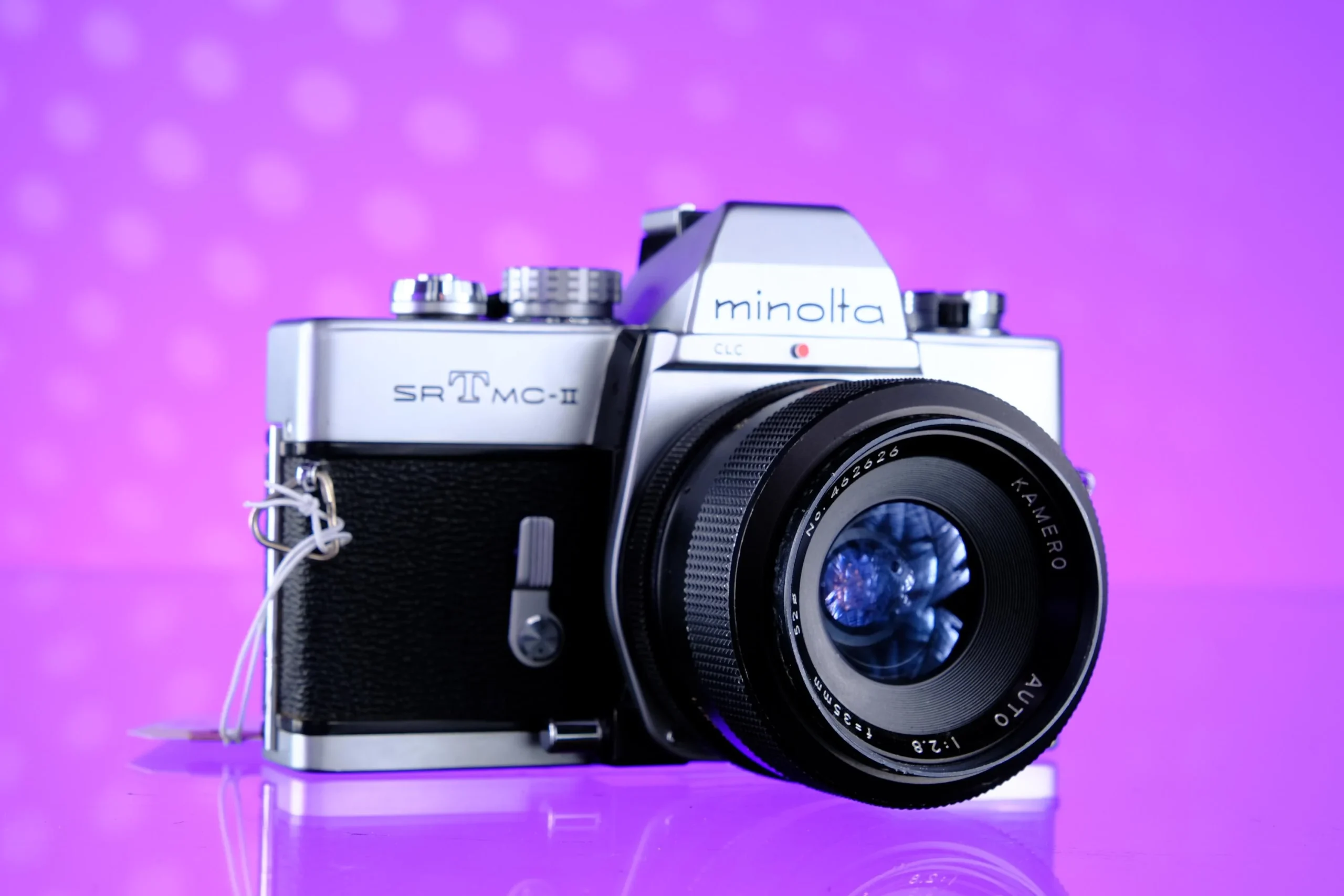 Minolta SRT MC-II - srt 101 + Kamero Auto 35mm f/2.8 Wide Angle Lens Tested!