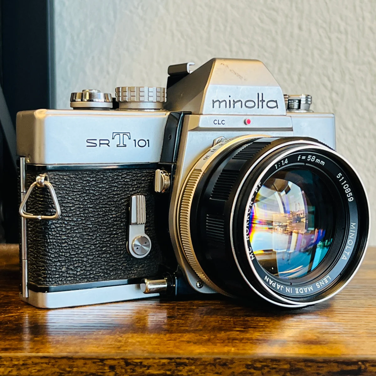 Minolta SRT101 + MC Rokkor 58mm-PF 1.4