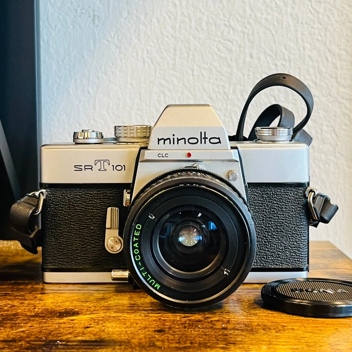 Minolta SRT101 with Auto Makinon 28mm 2.8