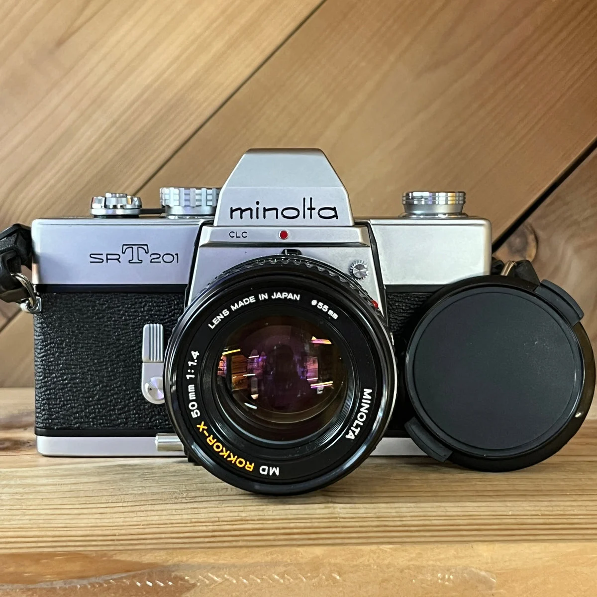 Minolta SRT201 SLR w/ MD 50mm 1.4