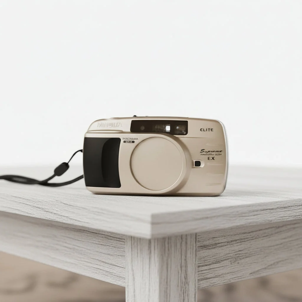 Minolta Supreme Freedom Zoom Elite Point and Shoot 35mm Film Camera