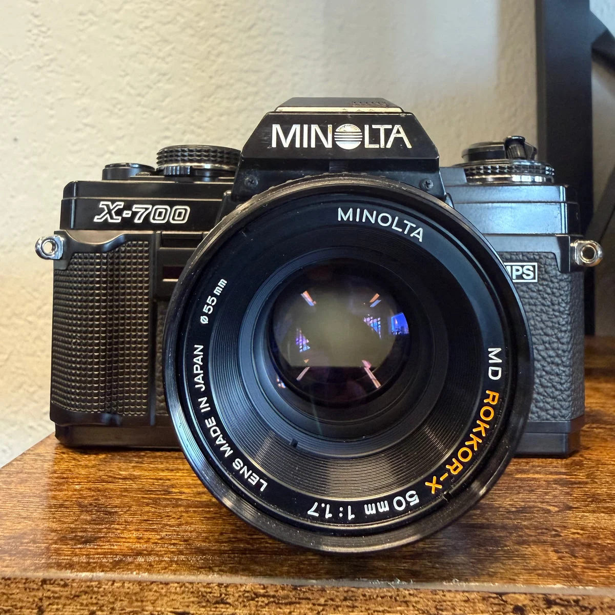 Minolta X-700 + MD 50mm 1.7