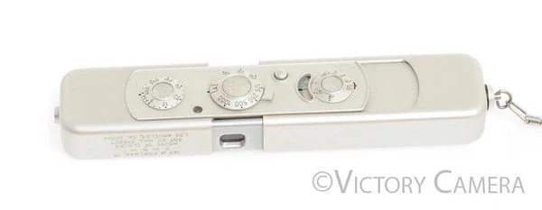Minox C Subminiature Spy Camera w/ 15mm f3.5 Lens & Chain -House of Clocks- [EXC-]