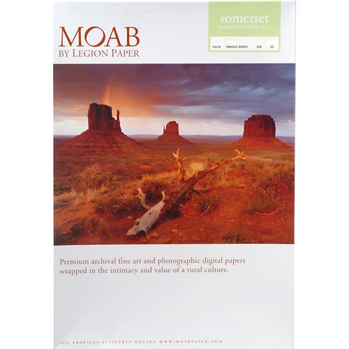 Moab Somerset Enhanced Velvet 13x19 225gsm