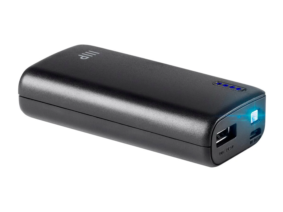 Monoprice Select Series Portable Cell Phone Charger for Universal/Smartphones, 4,000mAh Power Bank - Black