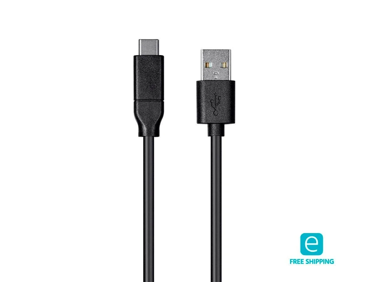 Monoprice USB-C To USB-A 13ft Black