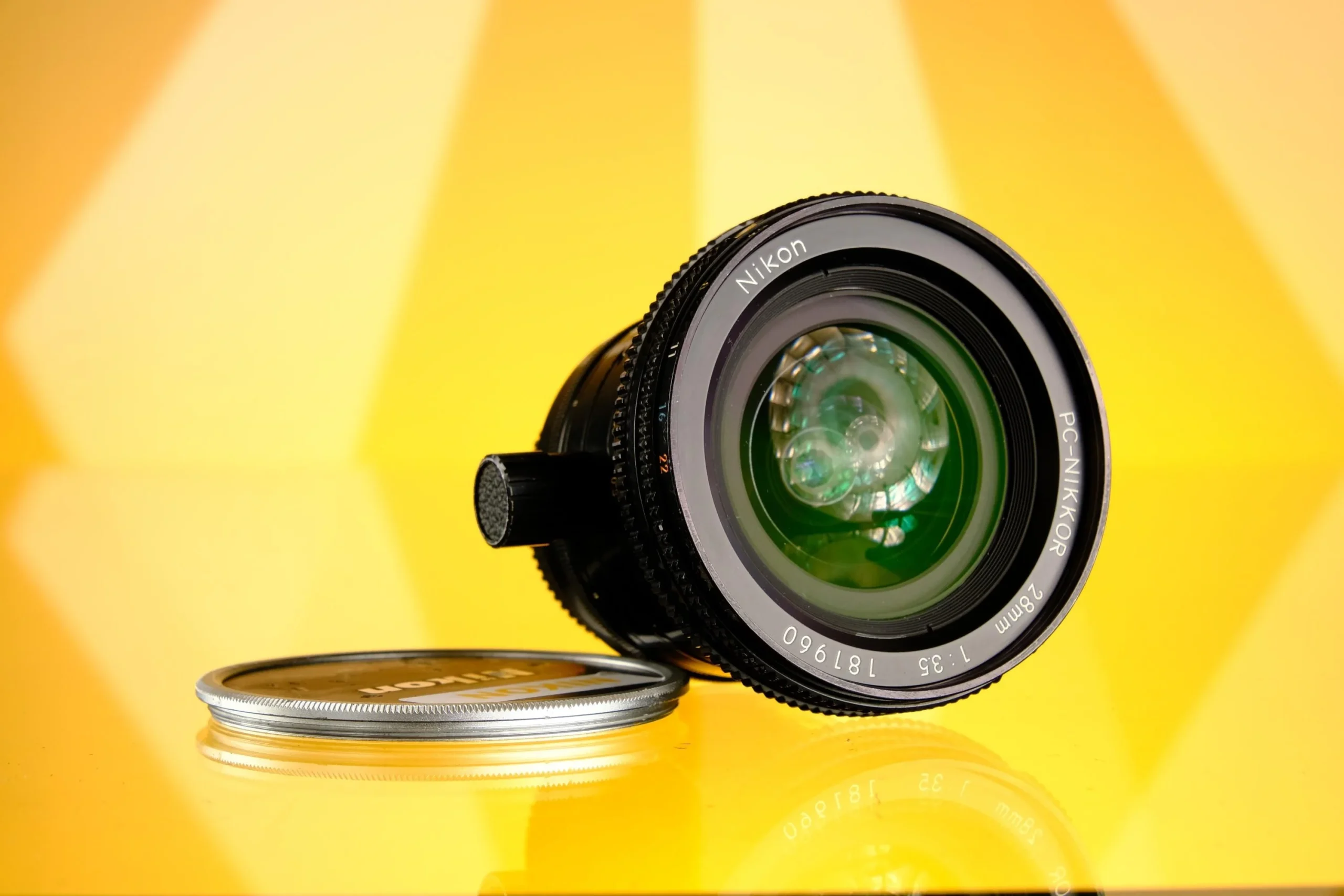 Nikon 28mm f/3.5 PC Nikkor Wide Angle Perspective Correction Lens Pre Ai