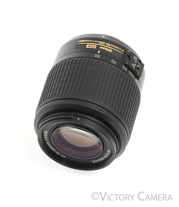 Nikon AF-S Nikkor 55-200mm f4-5.6 G ED DX VR Telephoto Zoom Lens [EXC+]