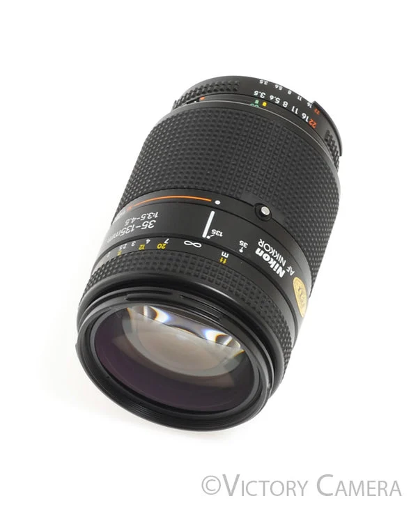 Nikon AF Zoom-Nikkor 35-135mm f3.5-4.5 Autofocus Telephoto Lens -Clean Glass- [EXC]