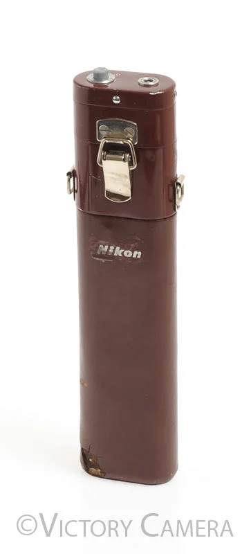 Nikon "C" Battery Holder Scabbard for F36 / S36 Motordrive -Rare Brown- [EXC-]