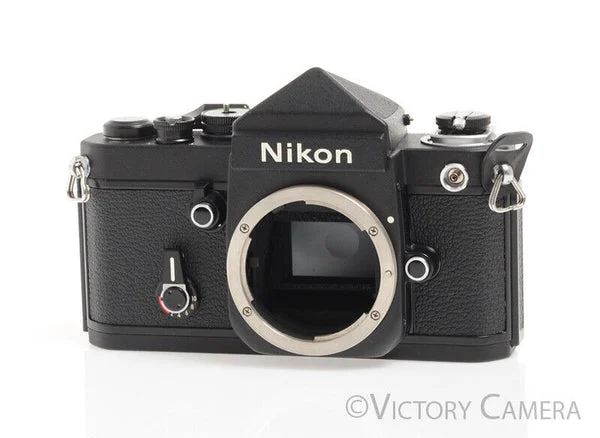 Nikon F2 Black Titan "No Name" Black 35mm SLR Camera -Mint- [MINT]