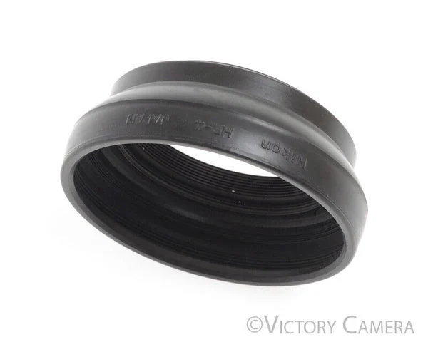 Nikon HR-4 52mm Collapsible Rubber Shade for 50mm Lens - [EXC+]