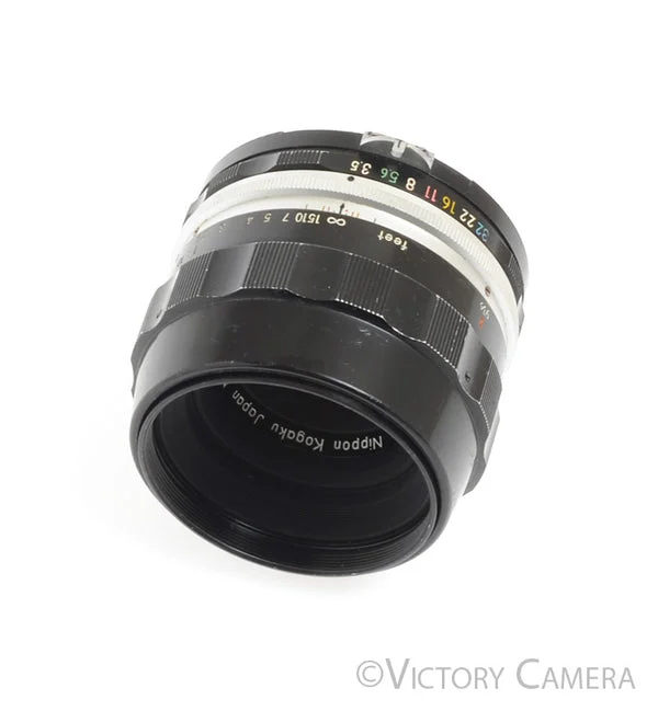 Nikon Micro-Nikkor 55mm f3.5 AI'd Macro Lens [EXC-]