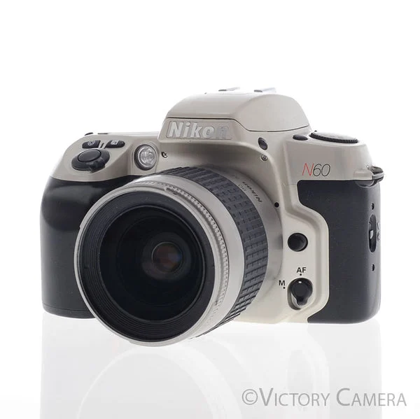Nikon N60 35mm Film Camera Body w/ AF 28-80mm Zoom Lens [EXC]