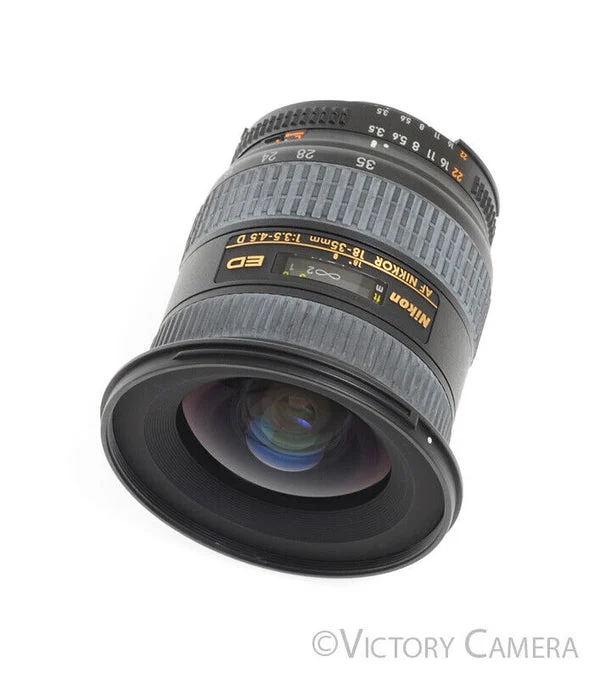 Nikon Nikkor 18-35mm F3.5-4.5 AF-D ED Full Frame Wide-Angle Zoom Lens[EXC]