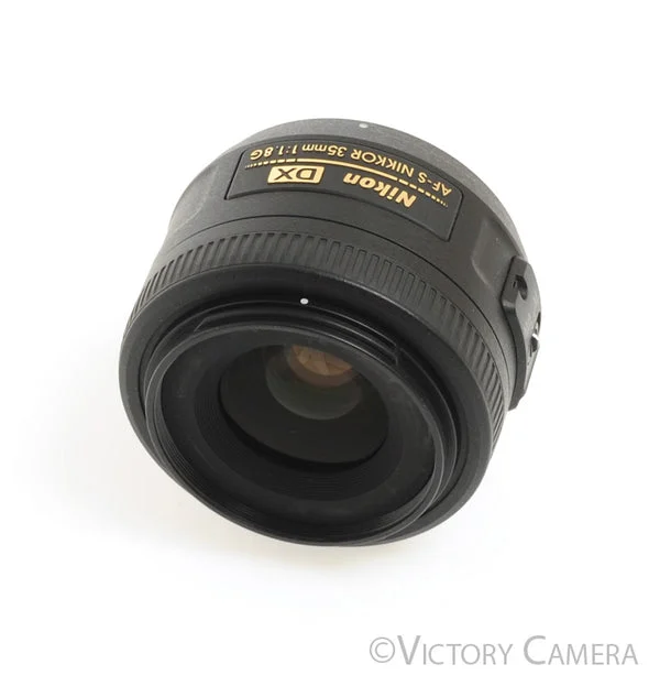 Nikon Nikkor AF-S 35mm f1.8 G DX Wide Angle Prime Lens [EXC+]
