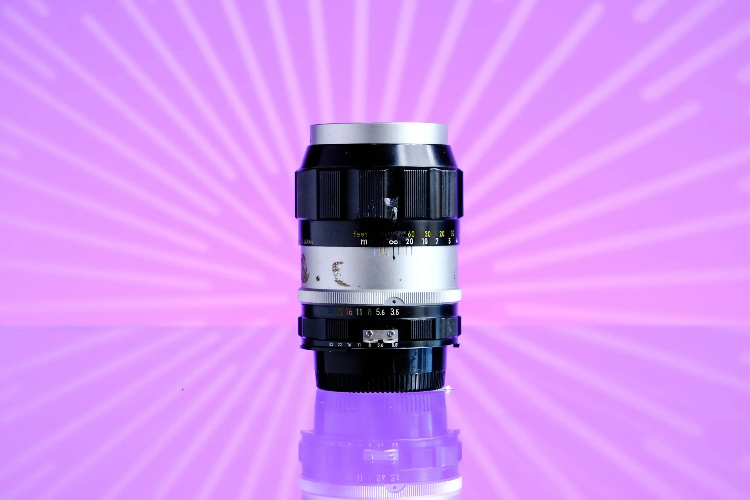 Nikon Nikkor-Q 135mm F/3.5 Telephoto lens