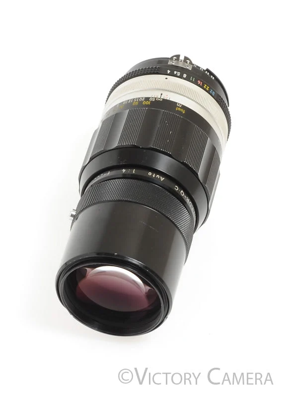 Nikon Nikkor-Q.C 200mm F4 Photomic AI'd Telephoto Lens -Cool Serial- [EXC+]