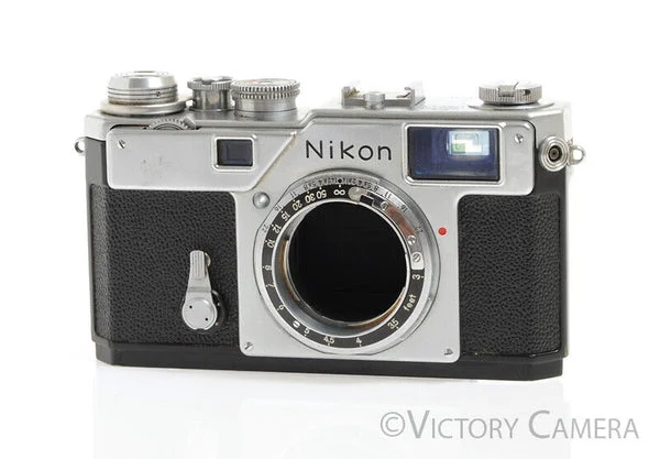 Nikon S3 Chrome 35mm Rangefinder Camera Body (only) [AS-IS]