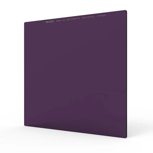 NiSi Nano IRND1000 3.0 10-Stop Neutral Density Filter - 100x100mm