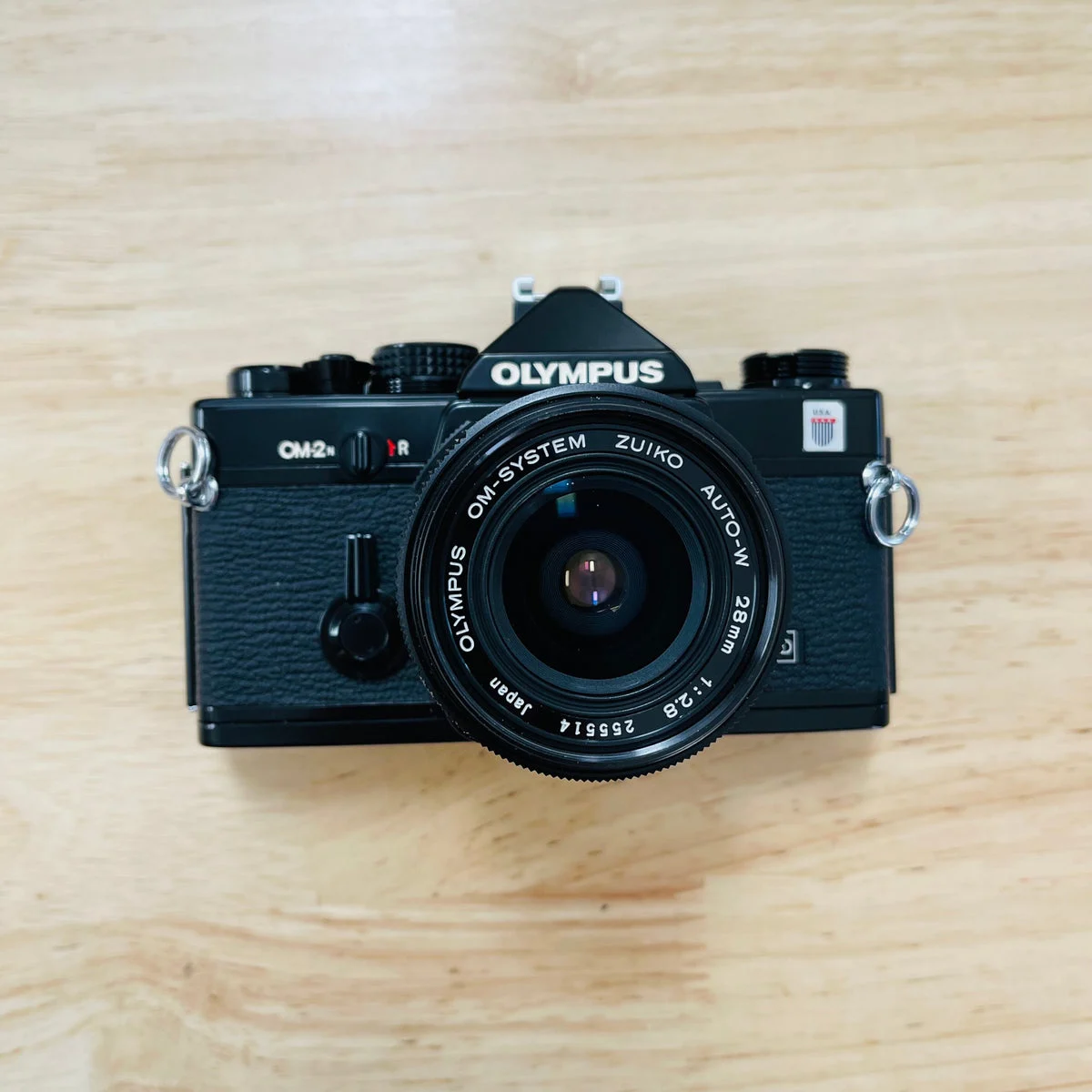Olympus OM-2 With 28mm 2.8 Zuiko Olympus lens