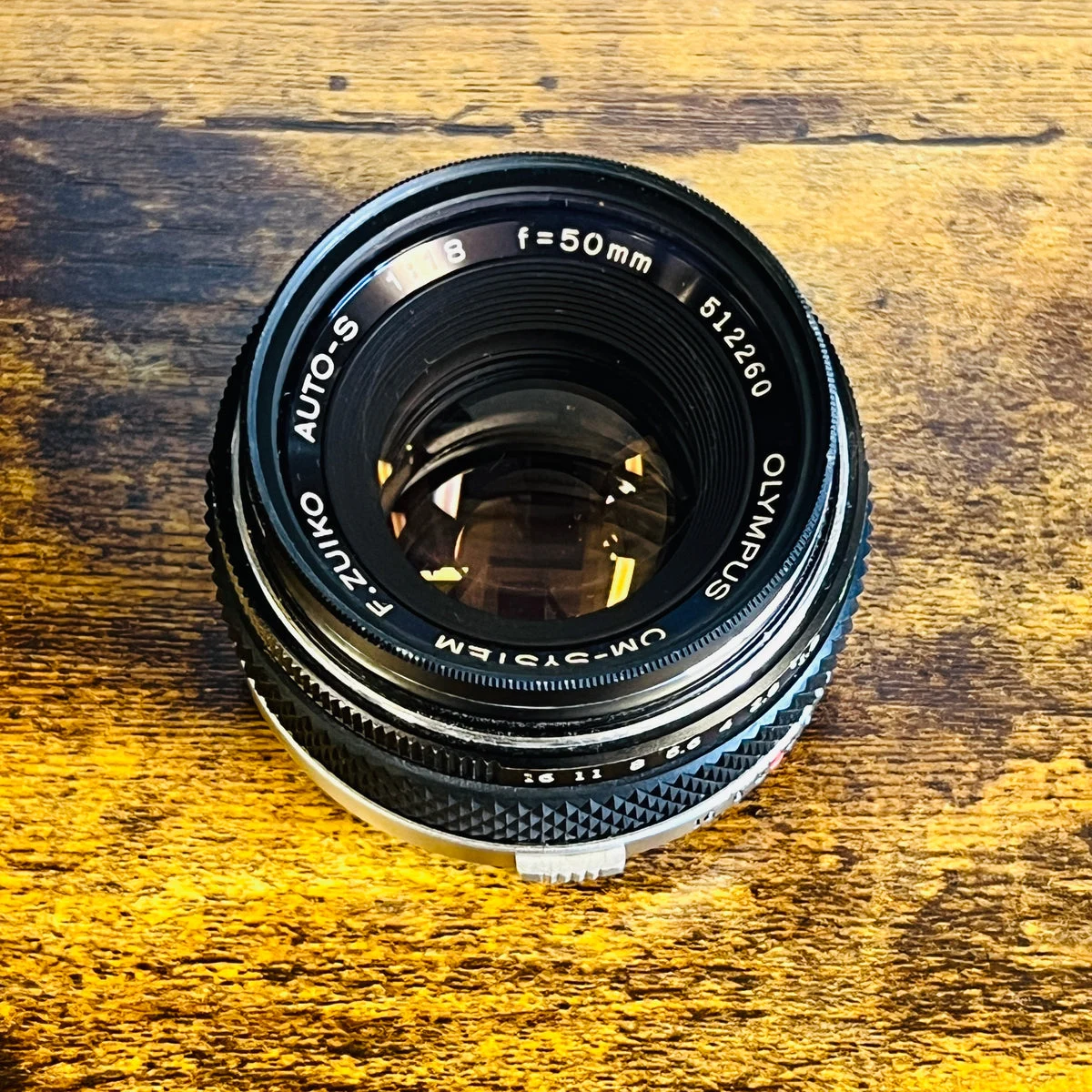 Olympus OM-System F.Zuiko Auto-S 50mm 1.8