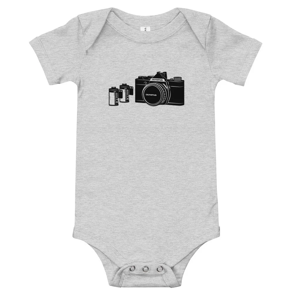 Olympus & Tri-X Baby One Piece