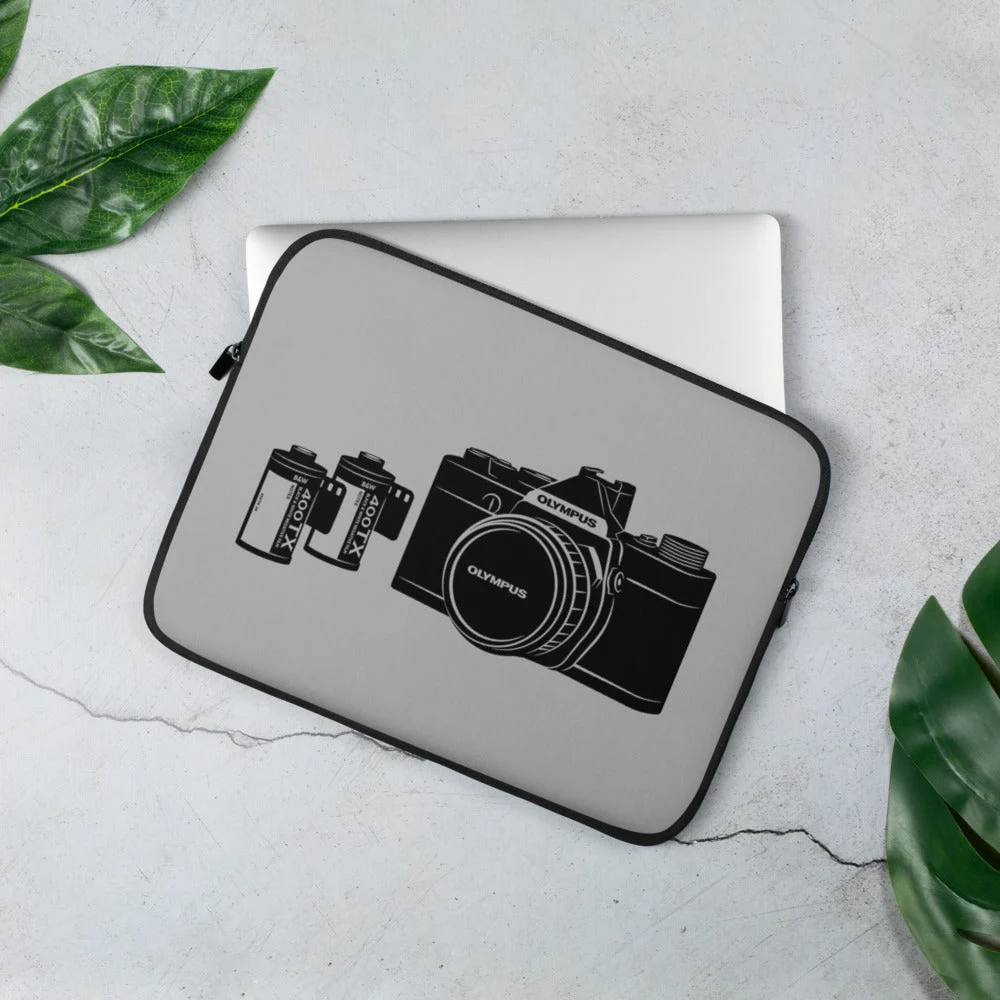 Olympus & Tri-X Laptop Sleeve