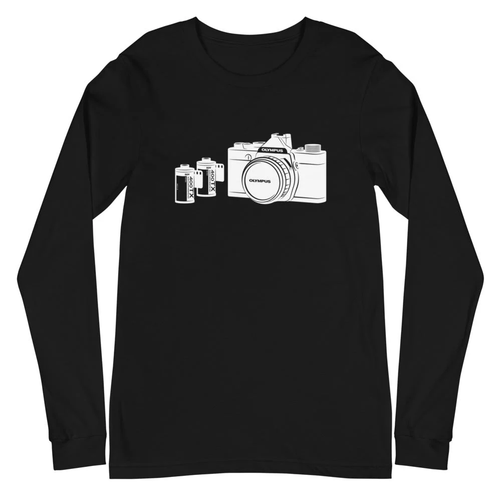 Olympus & Tri-X Unisex Long Sleeve Tee