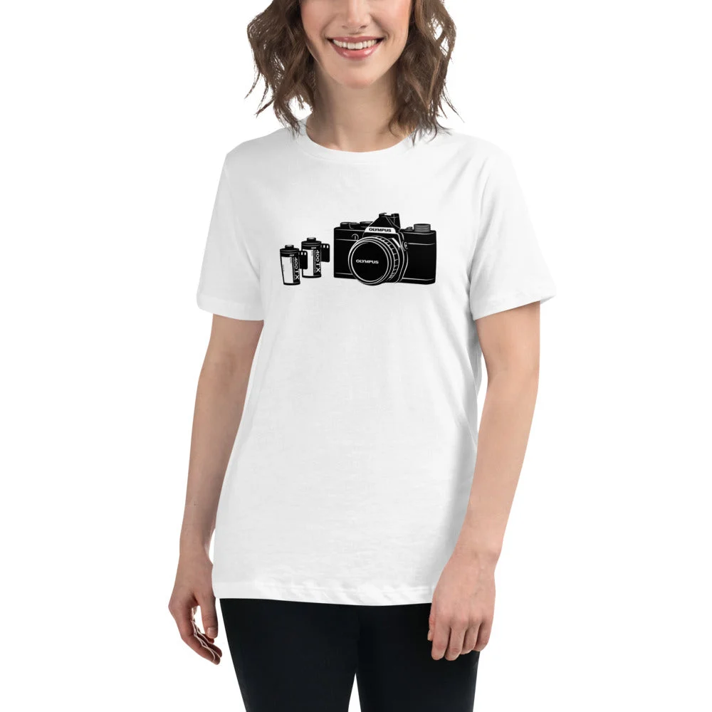Olympus & Tri-X Women's Relaxed T-Shirt