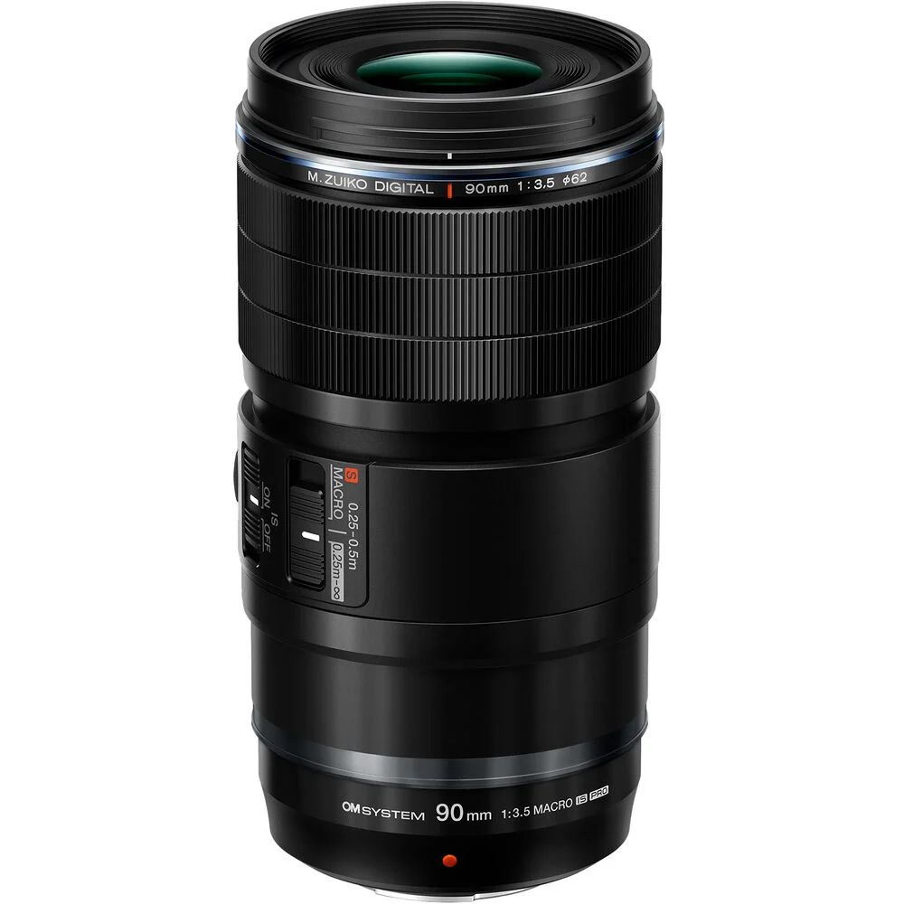 OM SYSTEM M.Zuiko Digital ED 90mm f/3.5 Macro IS PRO Lens | Micro Four Thirds