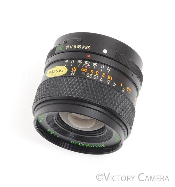 Owen Automatic 28mm F2.8 Auto Wide-Angle Lens for Konica AR [EXC]