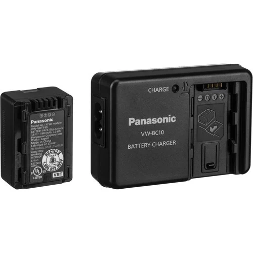Panasonic Lumix Battery and Charger Kit for Select Camcorders
