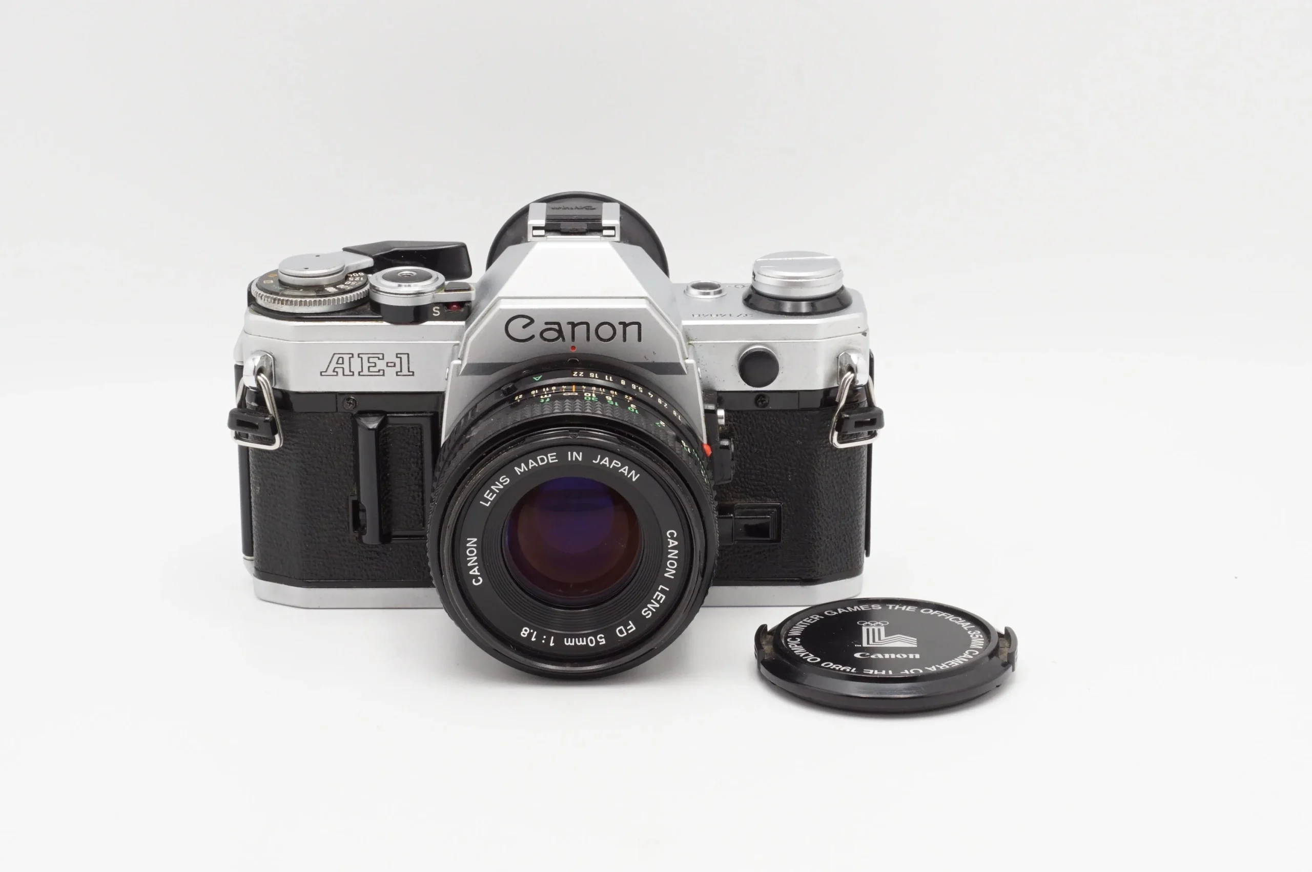 FOR PARTS OR REPAIR Canon AE-1 Film Camera Body (#3714848WW)