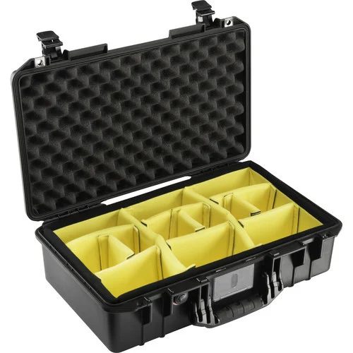 Pelican 1525AirWD Carry-On Case With Dividers - Black