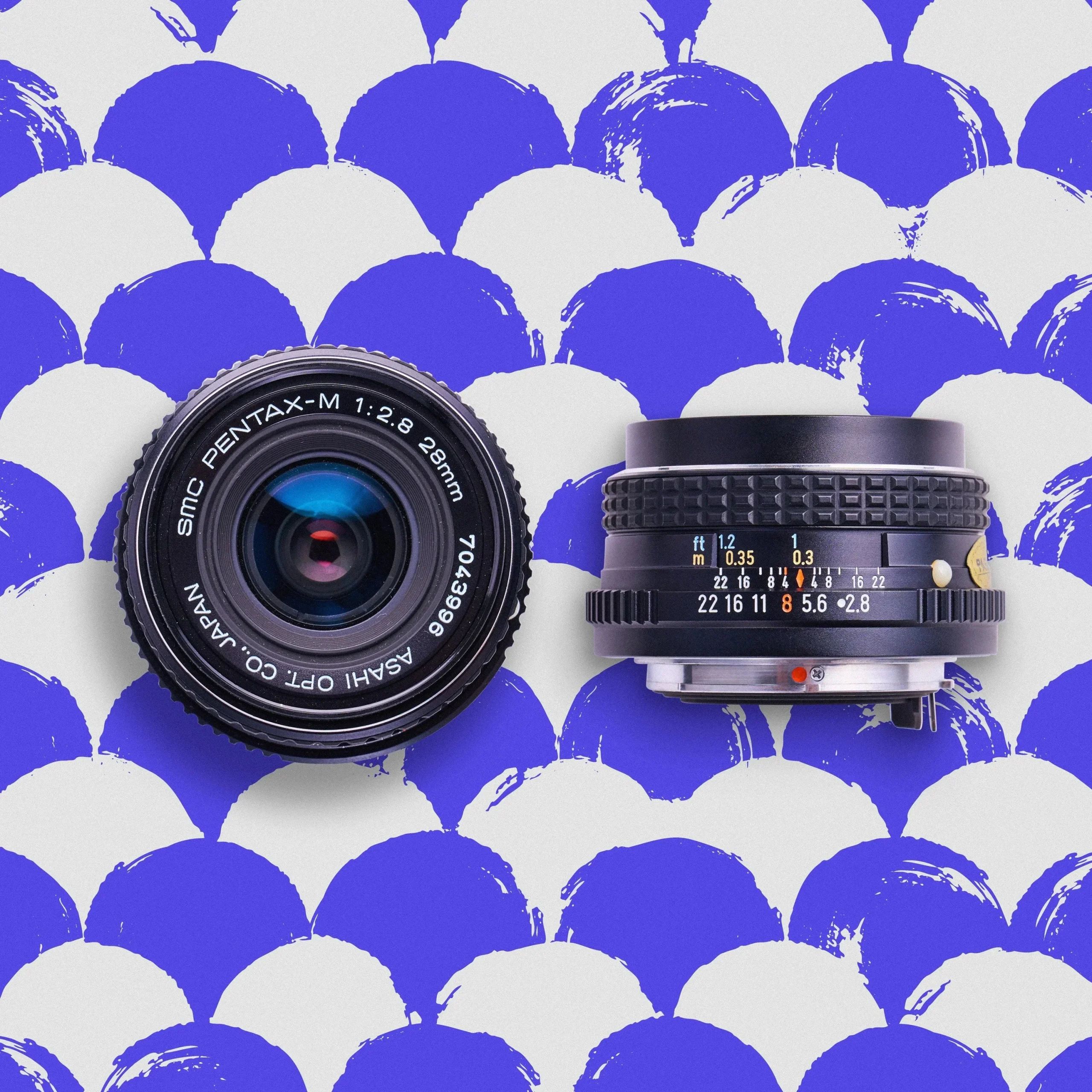 Pentax 28mm SMC Lens f /2.8 | Manual Focus Film Camera Lens for Pentax Cameras