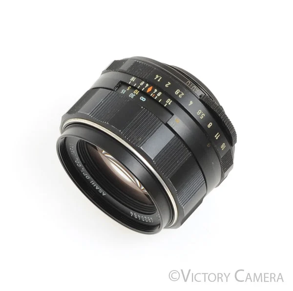 Pentax Super-Takumar 50mm F1.4 M42 Screw Mount Thorium Glass Lens [EXC+]